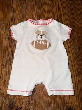 Magnolia Baby Bulldog Romper